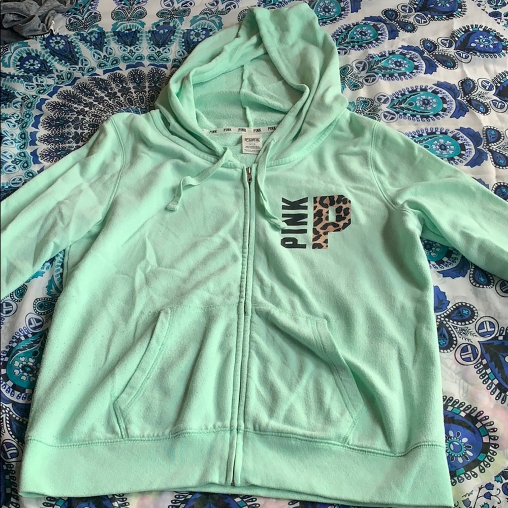 PINK women’s zip up